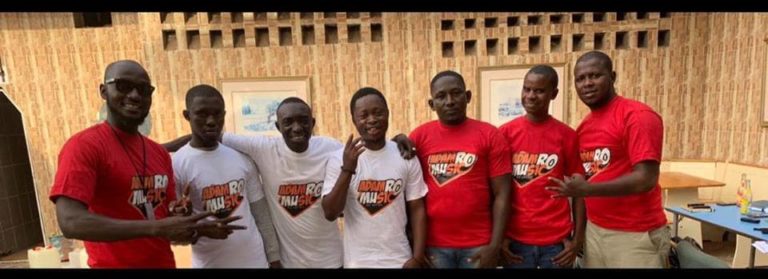 Adam Ro in Gambia for Promotional Tour