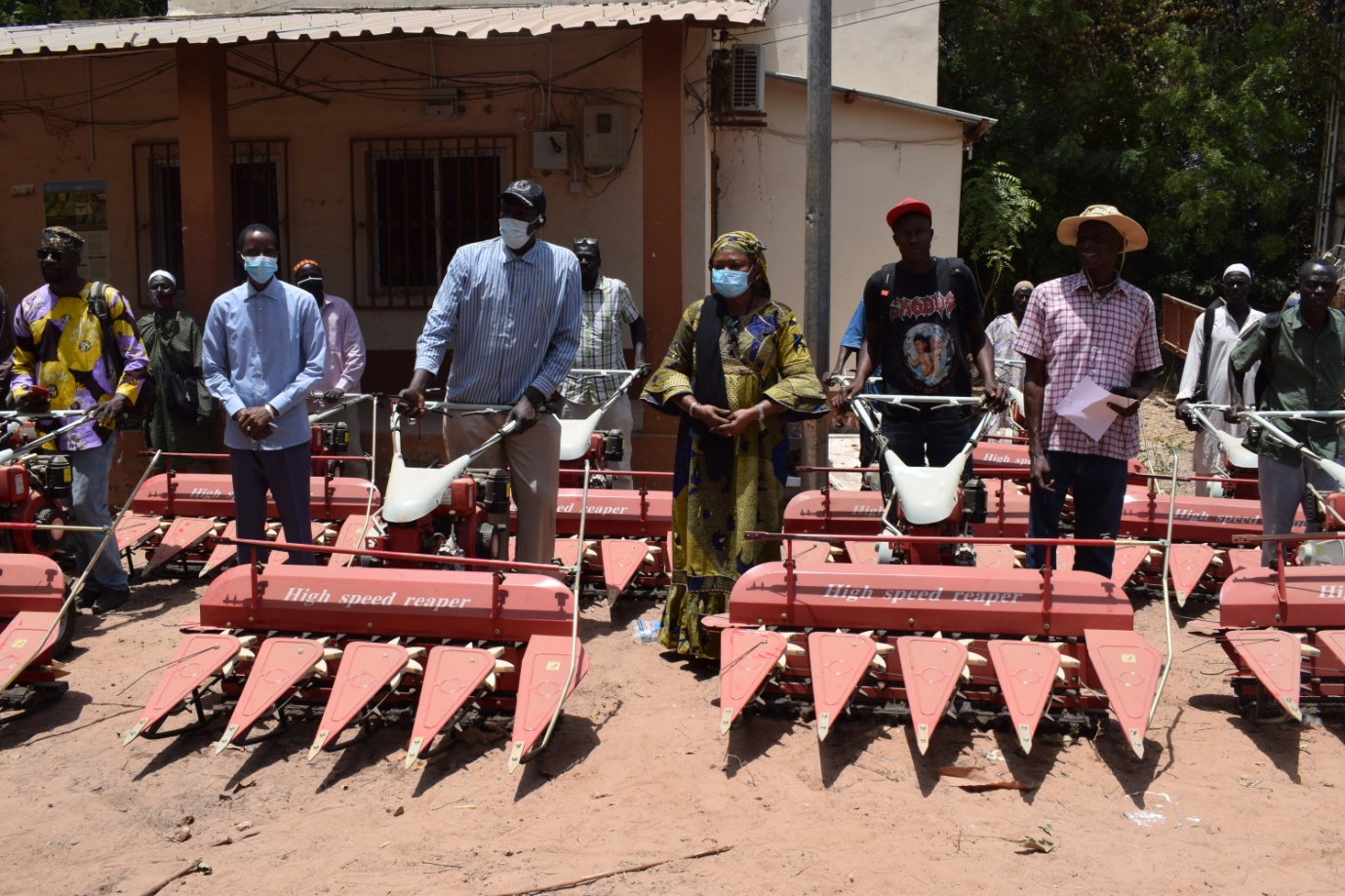 Agric Minister hands over farming equipment to rural youths