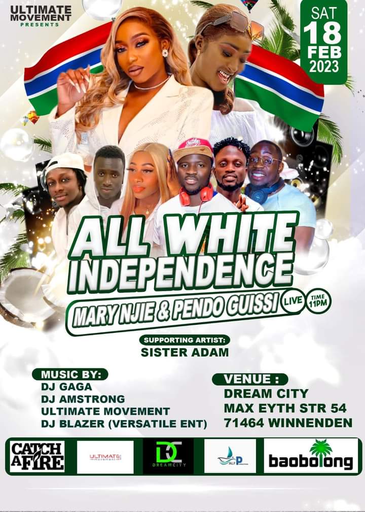 Gambians in Germany to celebrate 58th Independence All White 