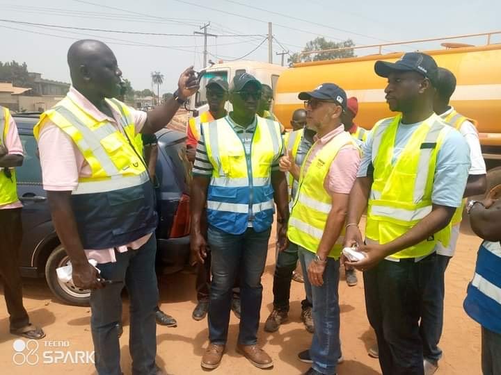 Minister Sillah tasks OIC Road project contractors to fast-track work before the commencement of rain