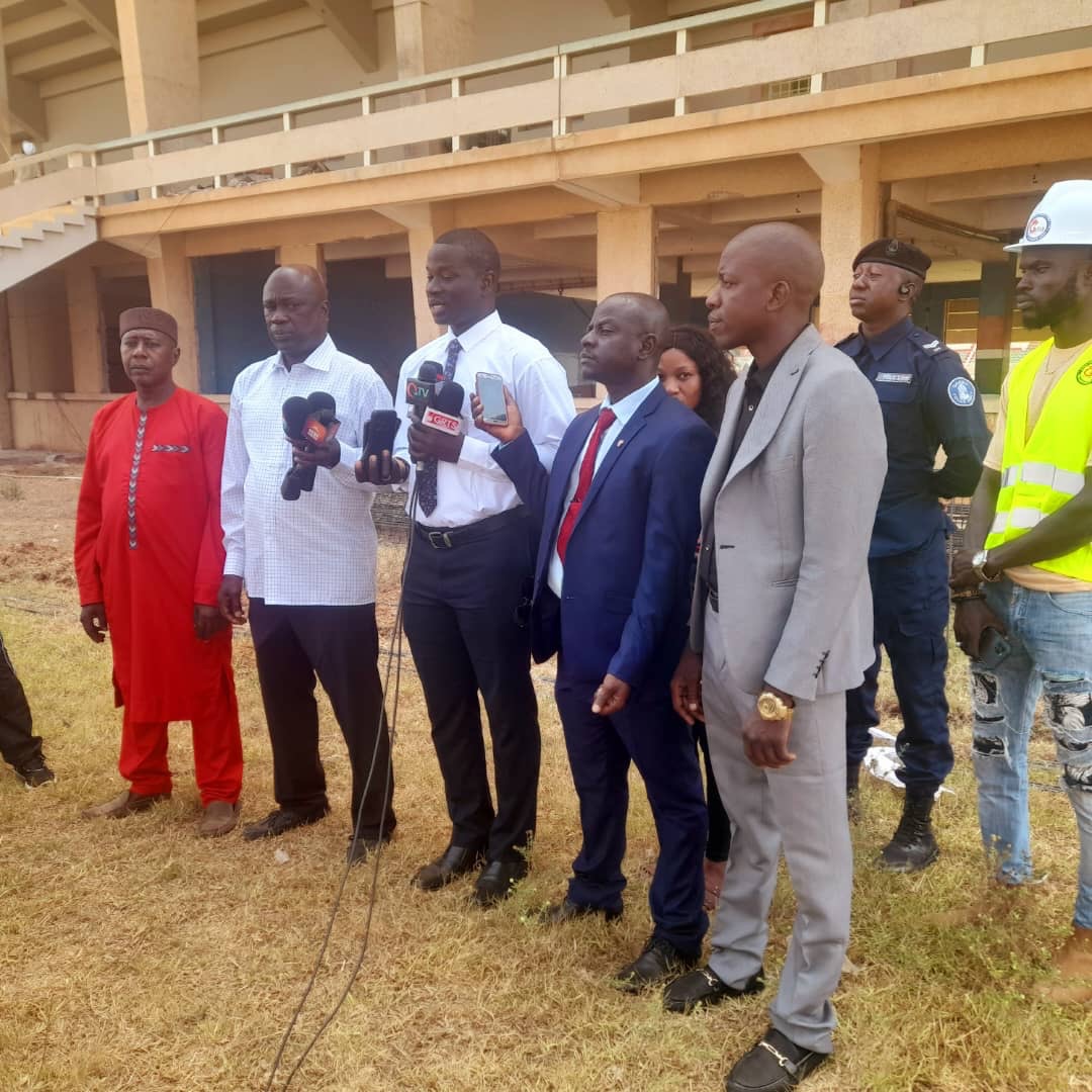 Minister Badjie Visits Independence Stadium  