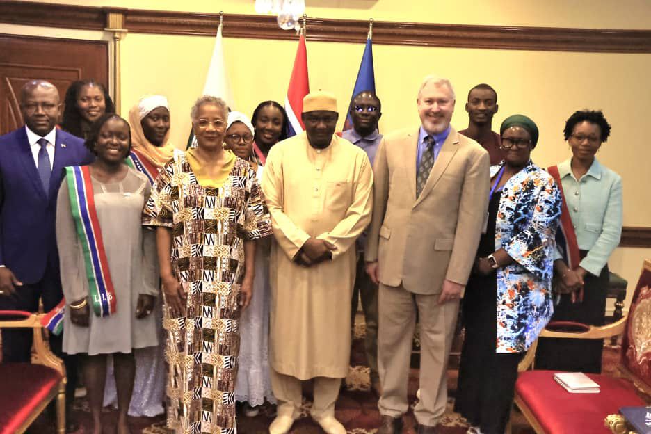 Barrow Welcomes 2025 Mandela Fellows, Pushes for Stronger U.S. Ties