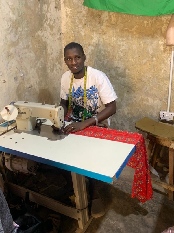 Gambian Tailor Rises from Apprenticeship to Business Ownership